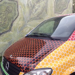 decorazione automezzi - furgoncino