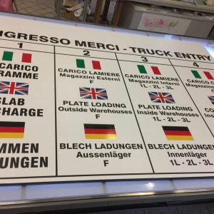 cartelli lingue
